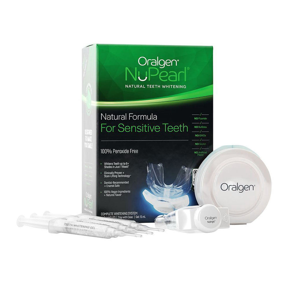 Oralgen NuPearl Natural Sensitive Teeth Whitening Kit, 1 Ea
