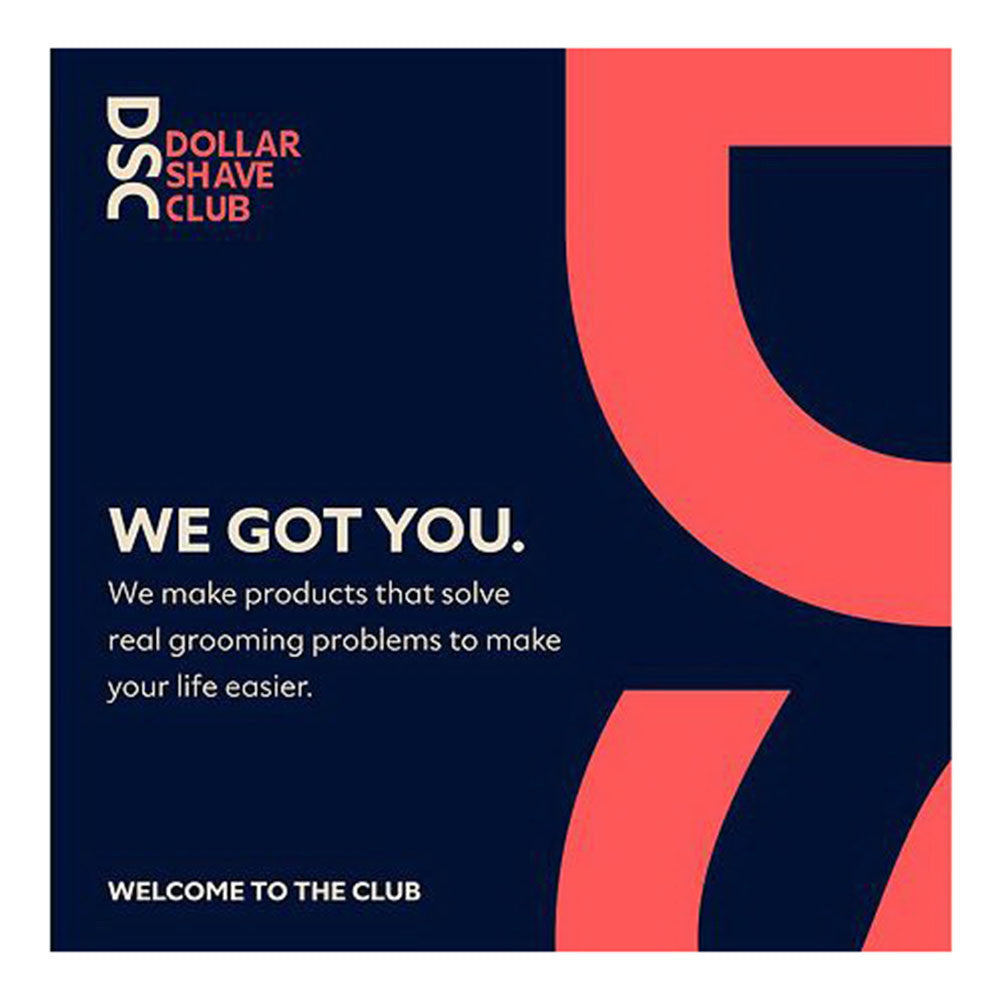Dollar Shave Club Post Shave Cream, 3.4 Oz