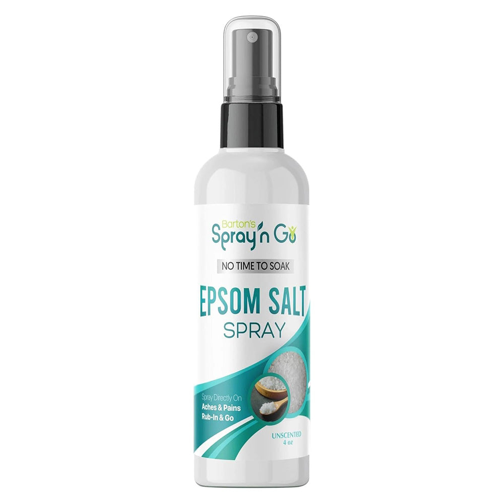 Bartons Spray n Go No Time To Soak Epsom Salt Spray 4Oz