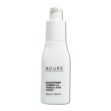 Acure Brightening Vitamin C and Ferulic Acid Oil Free Serum, 1 Oz