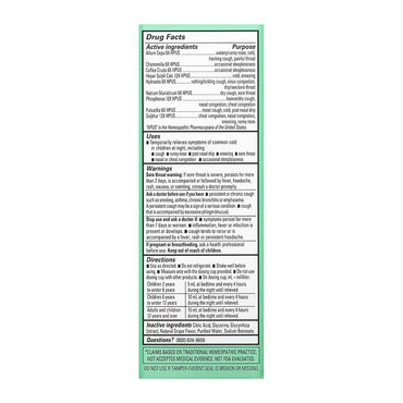 Hyland's Naturals Kids Cold & Cough Nighttime Syrup, Grape, 4 Oz