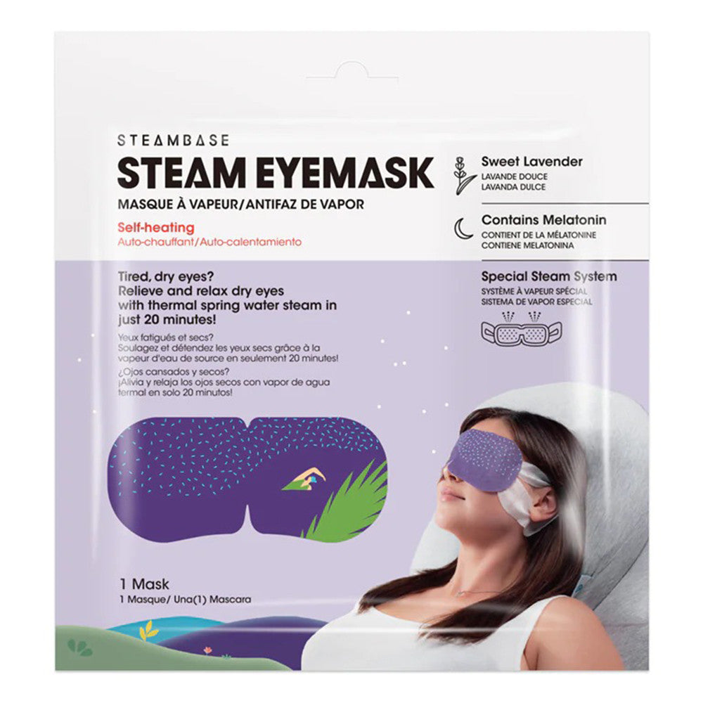 Steambase Steam Eye Mask Sweet Lavender 1Ea
