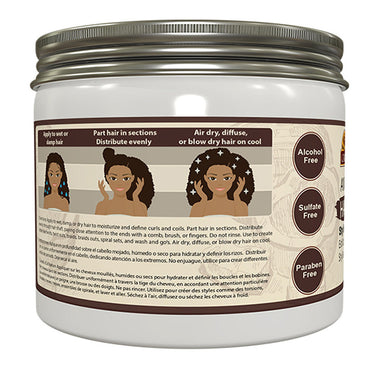 Okay Coconut Anti Frizz Detangling Hair Smoothie, 17 Oz