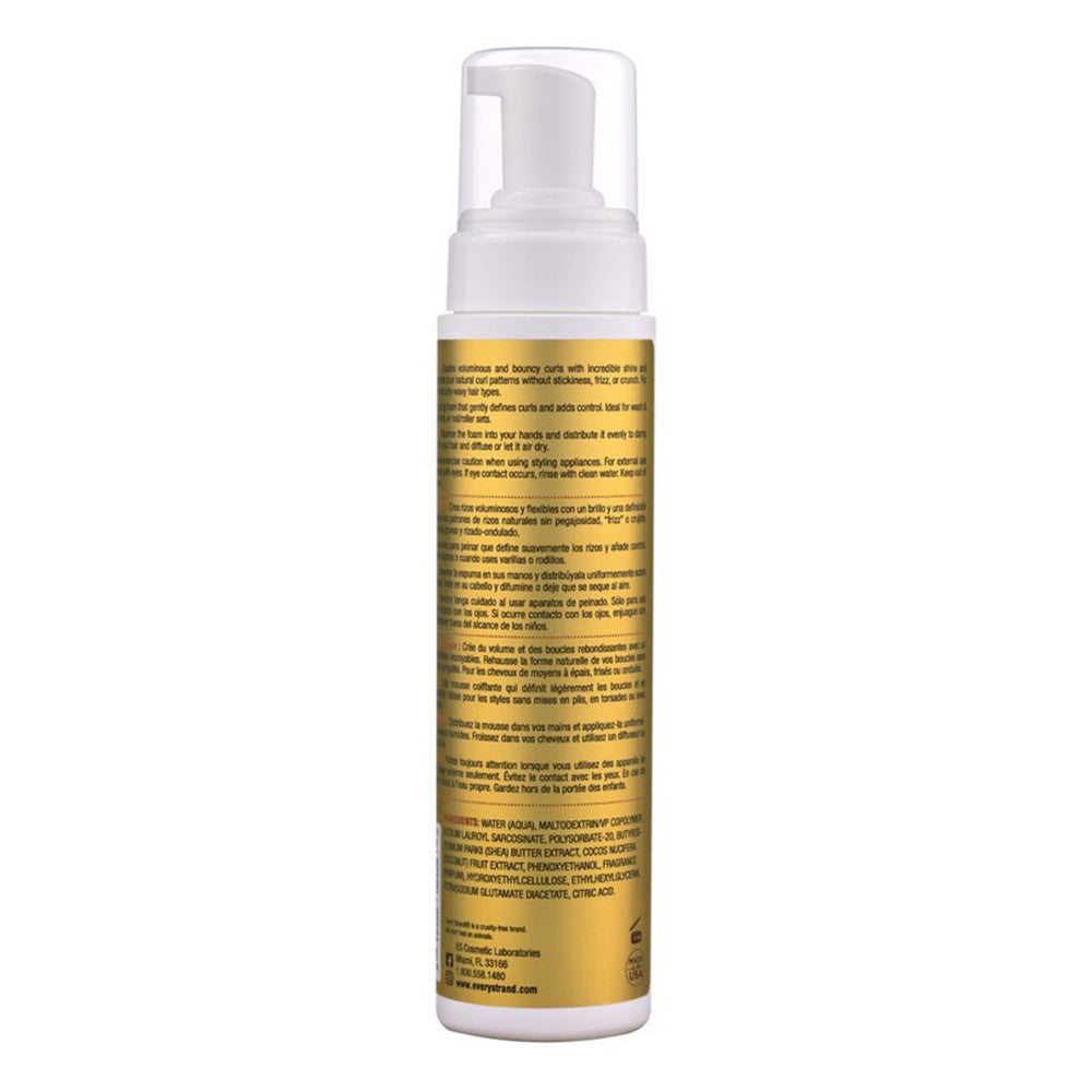Every Strand Simply Curls Frizz Free Curl Styling Foam, 8 Oz