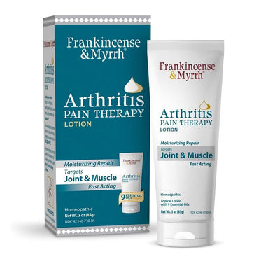 Frankincense and Myrrh Arthritis Pain Therapy Lotion for Joints, 3 Oz