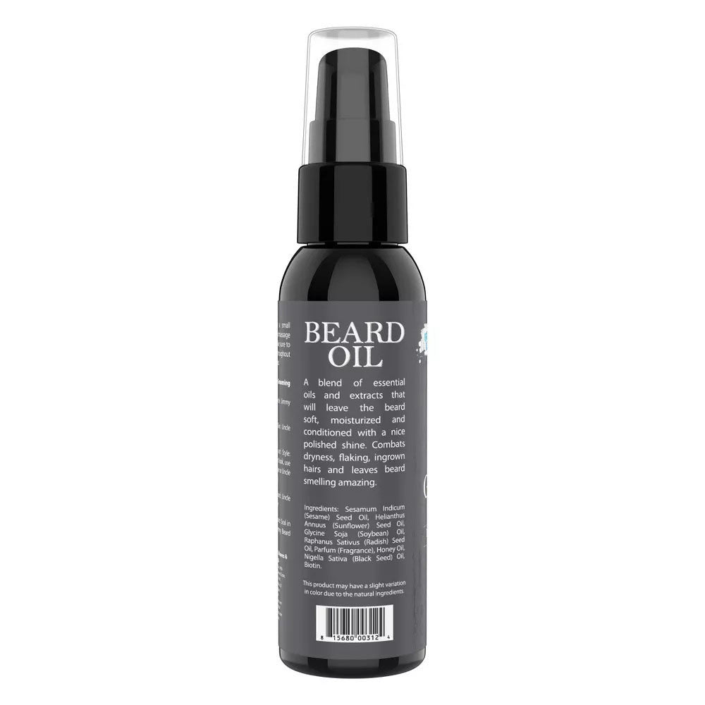Uncle Jimmy Beard Growth Oil, Cool Oak, 2 Oz