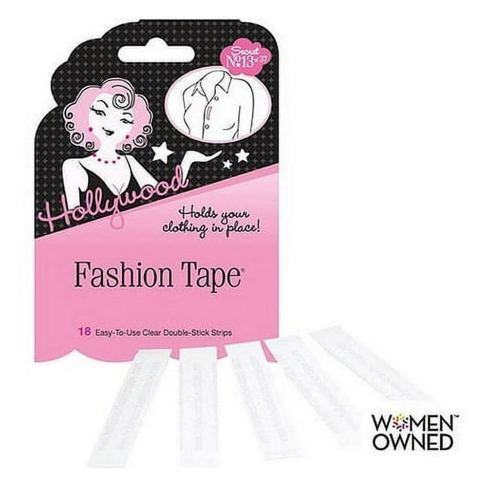 Hollywood Fashion Secrets Double Sided Tape Secure Hold for Wigs and Hairpieces 18Ea