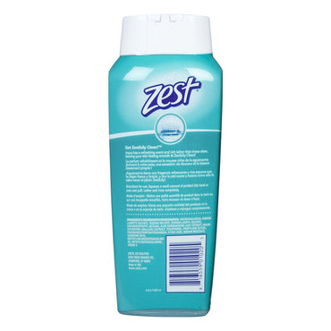 Zest Aqua with Vitamin E Refreshing Body Wash, 18 Oz