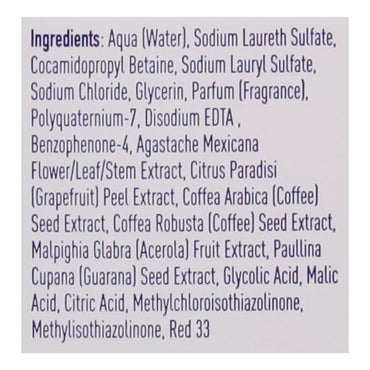 Zest Body Wash, Grapefruit Peel And Guarana, 16.5 Oz