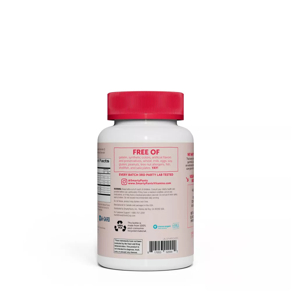 SmartyPants Kids Prebiotic and Probiotic Immunity Formula, Strawberry , 45 Ea