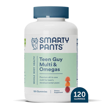 Smartypants Teen Guy Complete Multivitamin Supplement Gummies, 120 Ea