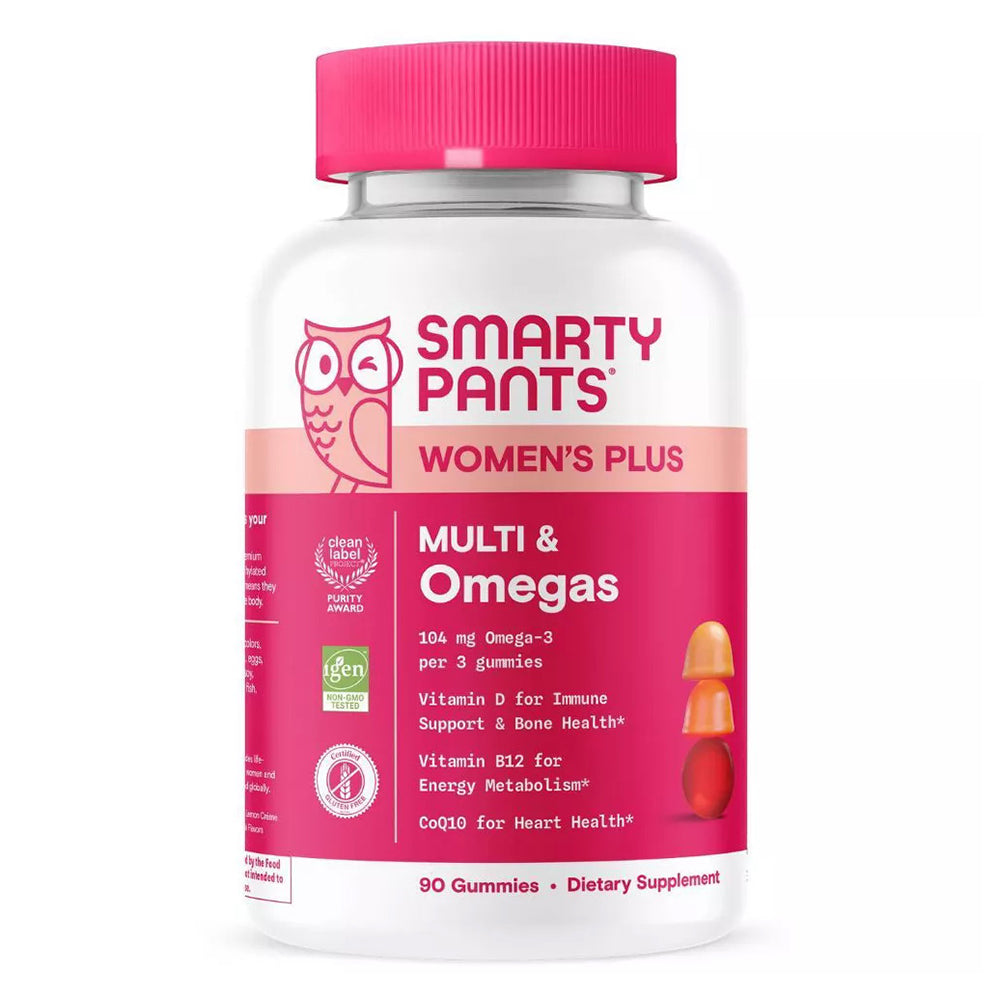 SmartyPants Womens Plus Multivitamin and Omegas Dietary Supplement Gummies 90Ea