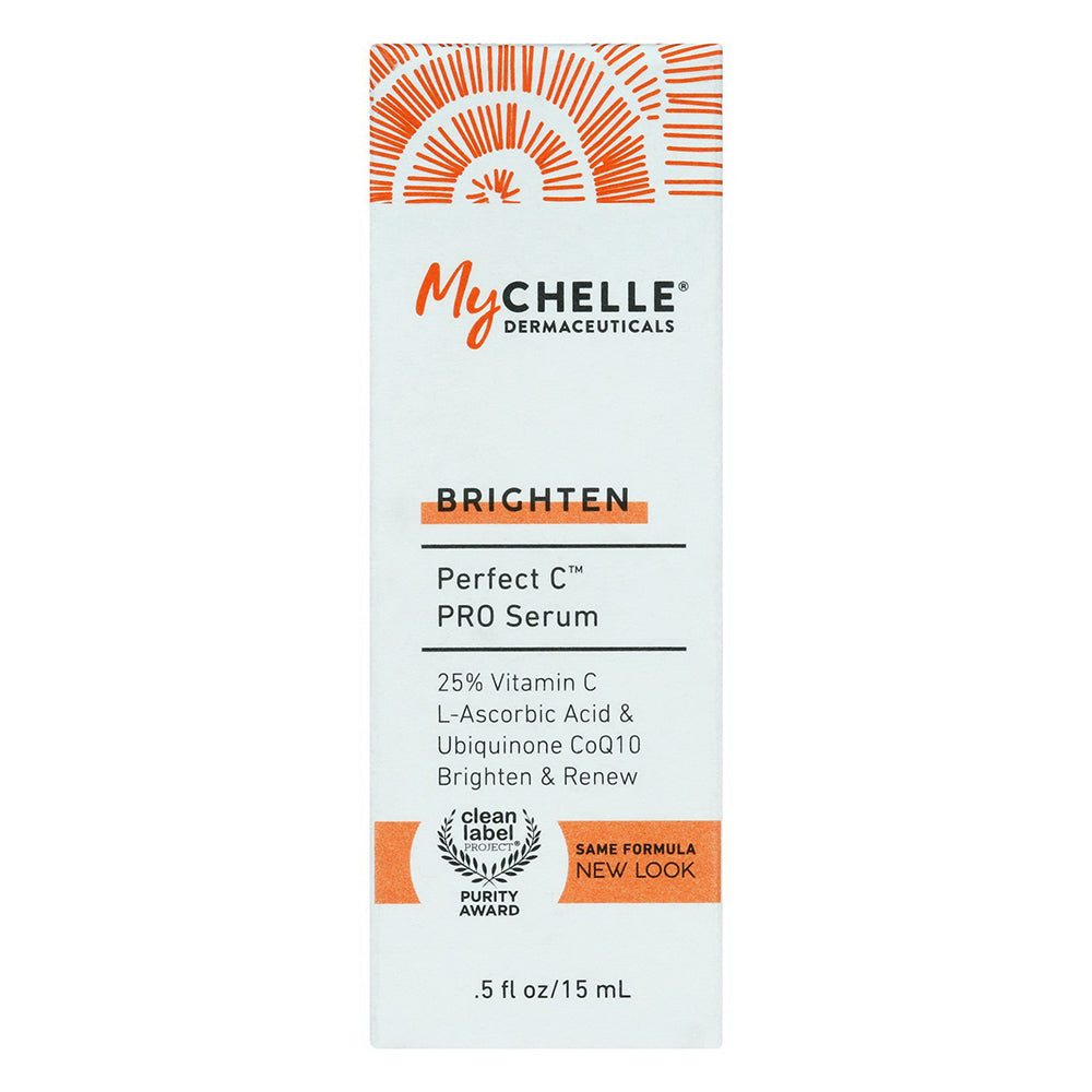 MyChelle Dermaceuticals Perfect C Pro Face Serum for Brightening Firming and Reducing Fine Lines 0.5Oz (15ml)