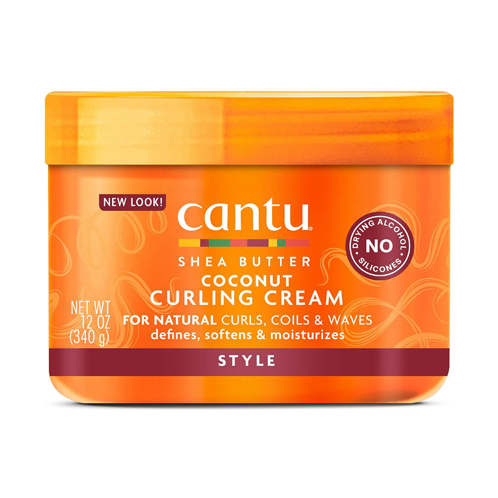 Cantu Shea Butter For Natural Hair Coconut Curling Cream, 12 Oz
