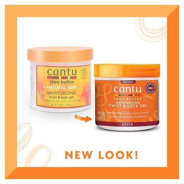 Cantu Shea Butter For Natural Hair Moisturizing Twist And Lock Hair Gel, 13 Oz