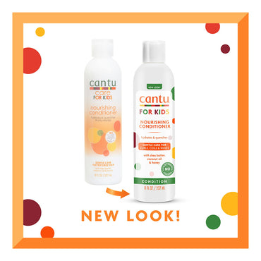 Cantu Care For Kids Nourishing Conditioner With Shea Butter, Coconut and Honey, 8 oz