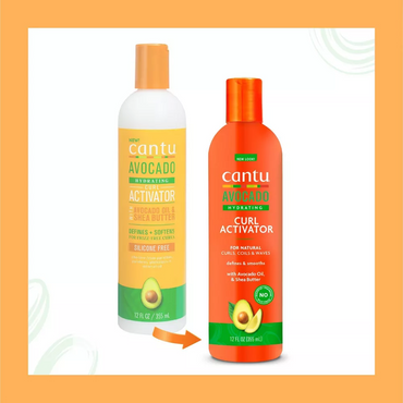 Cantu Avocado Hydrating Curl Activator Cream, 12 Oz