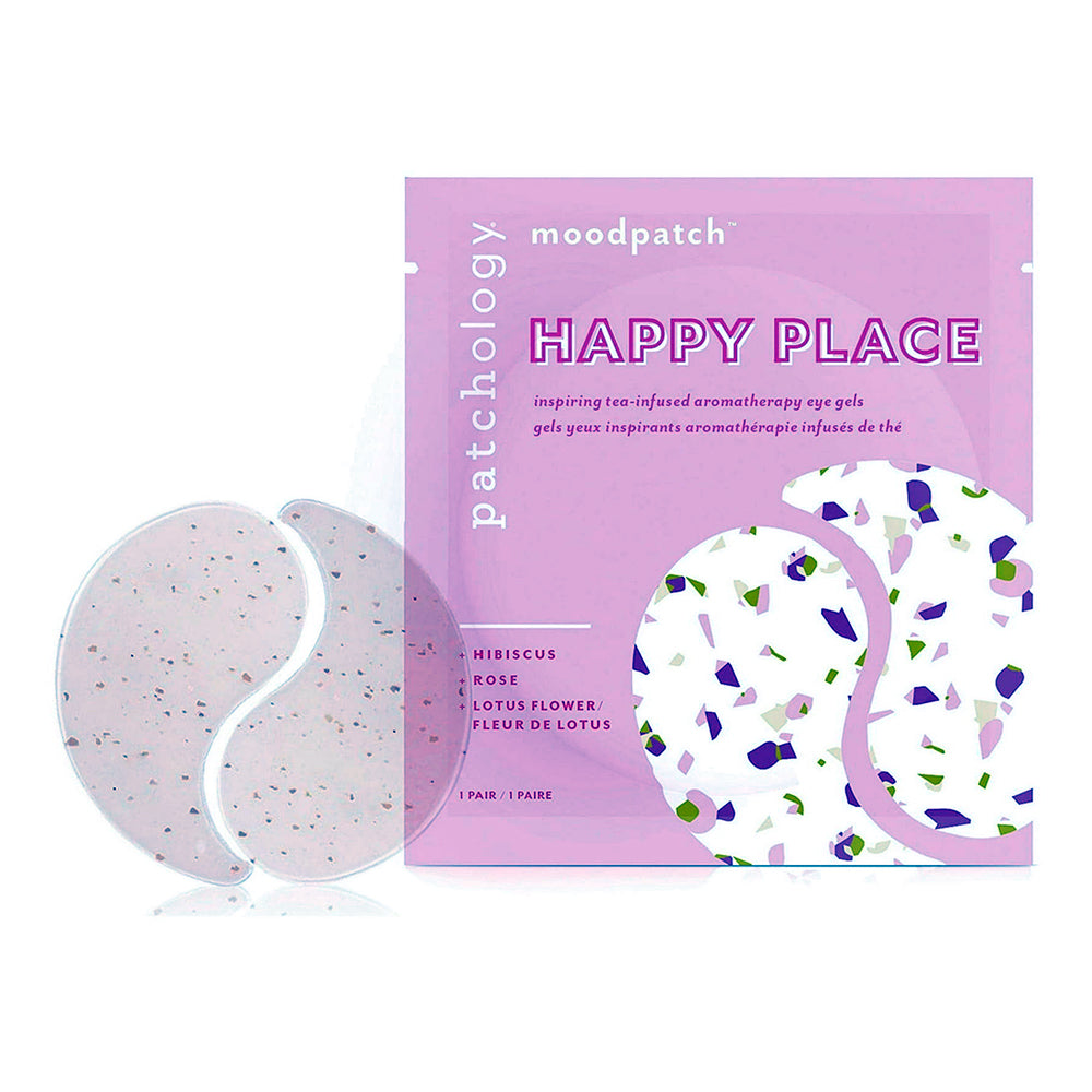 Patchology Moodpatch Happy Place Eye Gels Rich Antioxidant Under Eye Mask Skin Care for Puffiness and Wrinkles 1Ea