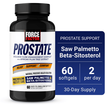 Force Factor Prostate Softgels for Men, 60 Ea