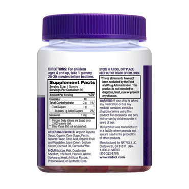 Natrol Kids Melatonin Sleep Aid Gummies, Berry, 90 Ea