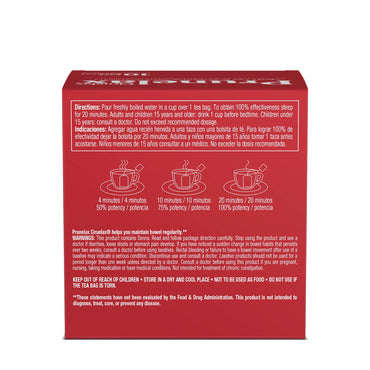 Prunelax Ciruelax Natural Laxative Regular Tea Bags, 10 Ea