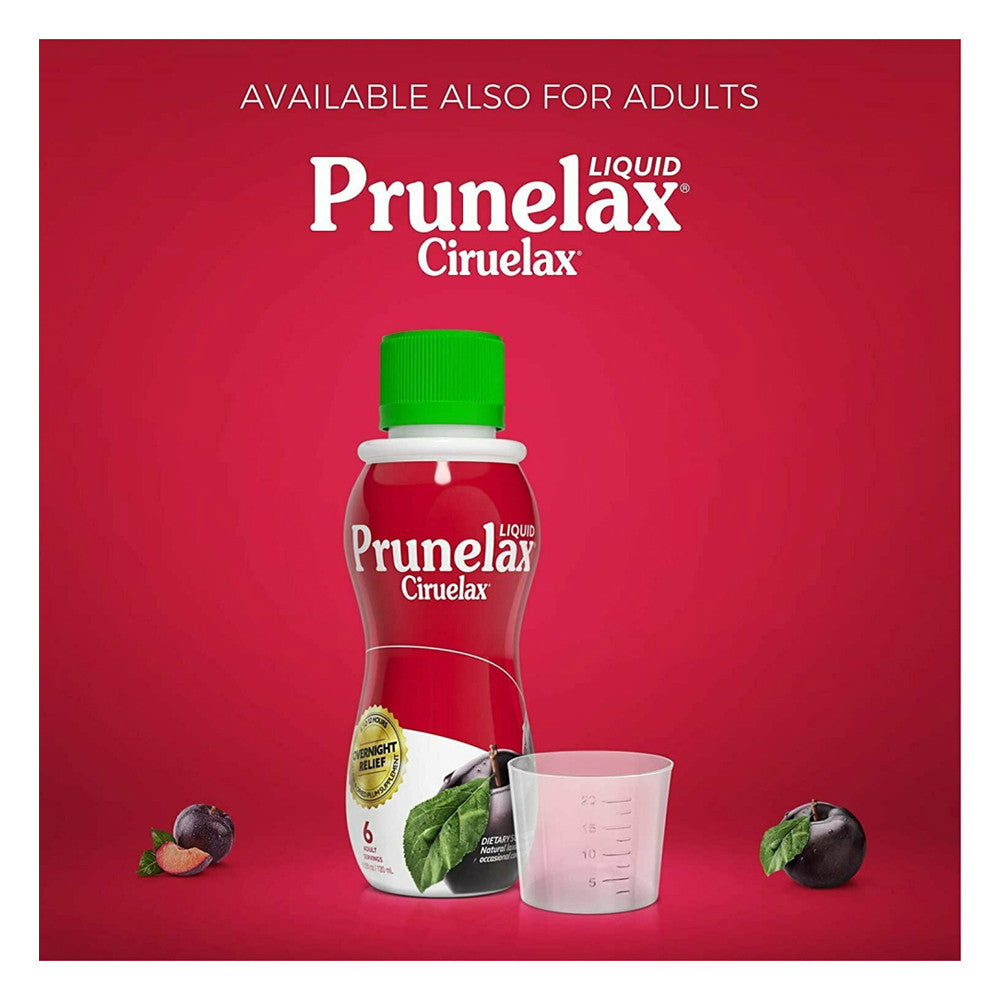 Prunelax Ciruelax Natural Laxative Regular Liquid for Kids, 4.08 Oz
