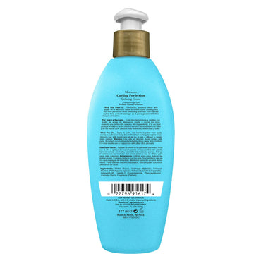 OGX Moroccan Curling Perfection Defining Hair Cream, 6 Oz