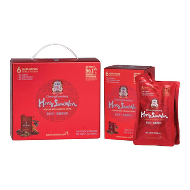 Jung Kwan Jang Hong Sam Won Korean Red Ginseng Drink 1.69Oz (50ml)