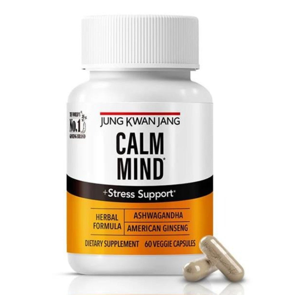 Jung Kwan Jang Calm Mind Herbal Formula Capsules 60Ea
