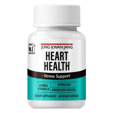 Jung Kwan Jang Heart Health Herbal Formula Capsules 60Ea