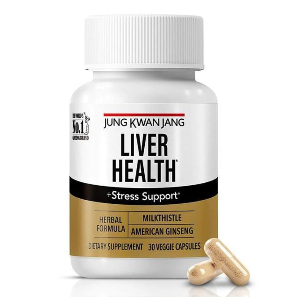 Jung Kwan Jang Liver Health Herbal Formula Capsules 60Ea