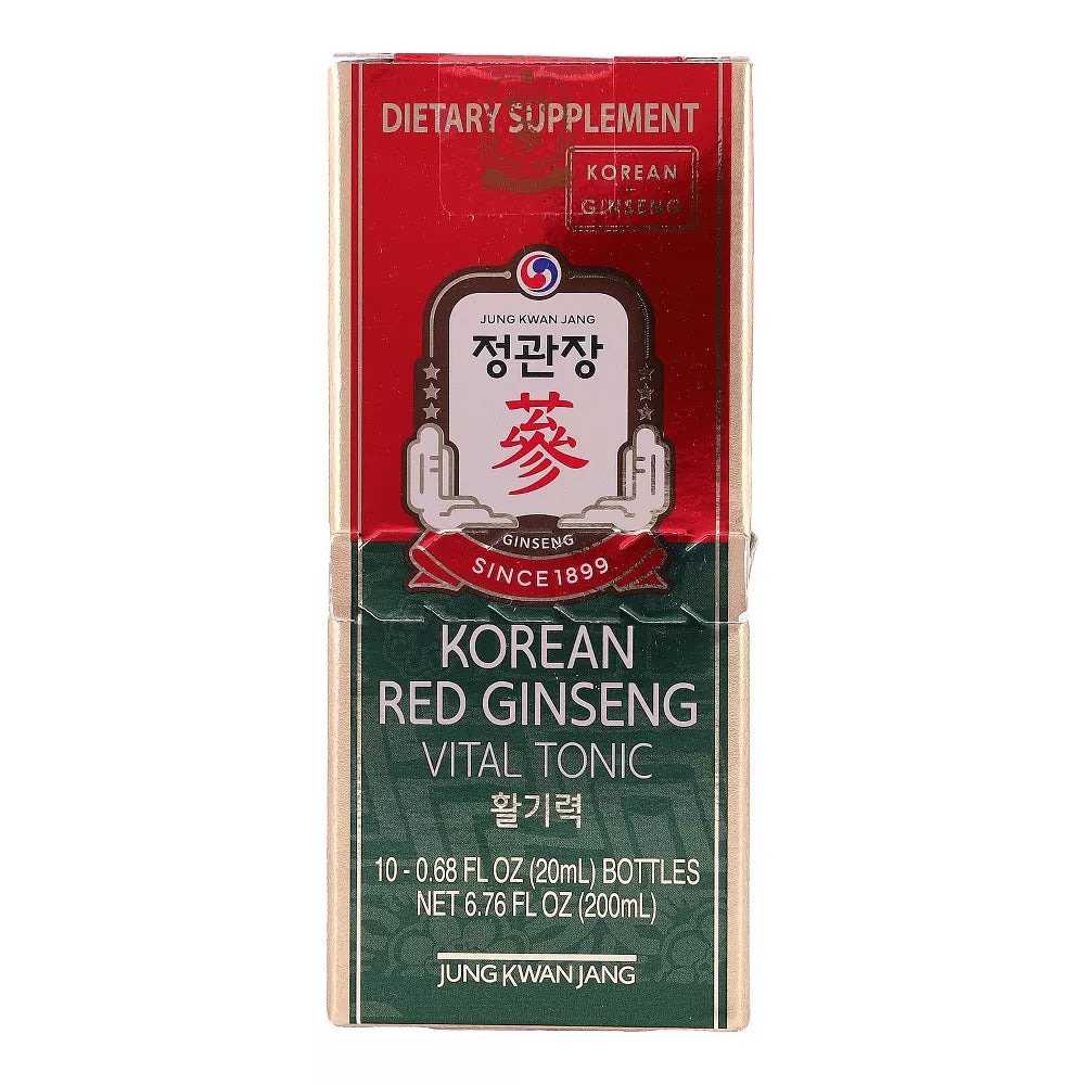 JUNG KWAN JANG Korean Red Ginseng Vital Tonic Herbal Drink 6.76Oz (200ml)