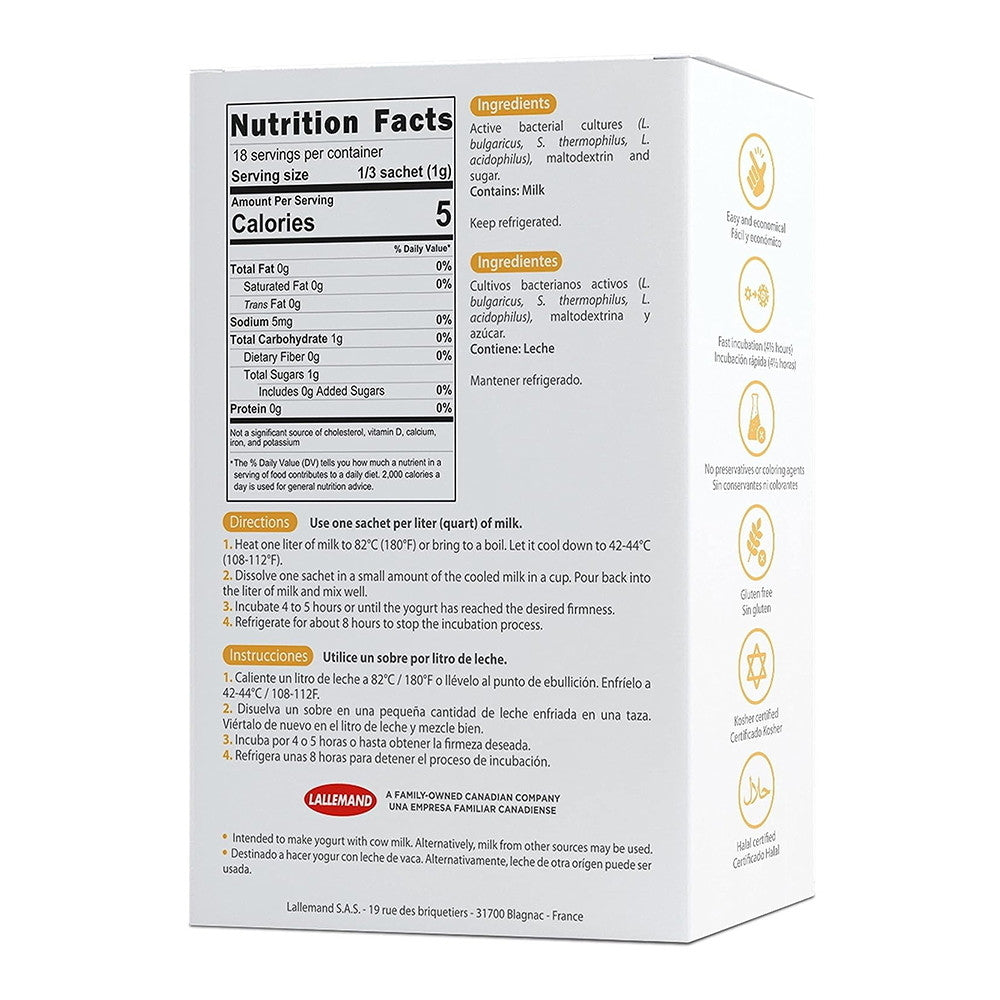 Yogourmet Freeze Dried Yogurt Starter, 1 Ea