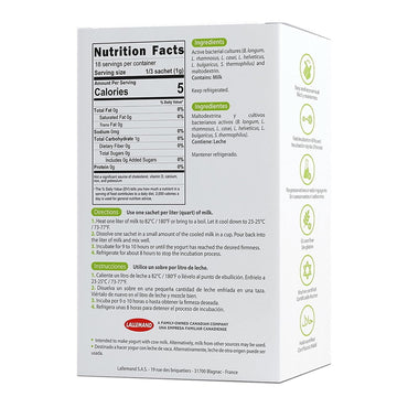 Yogourmet Yogurt Starter With Con Probiotics, 0.6 Oz