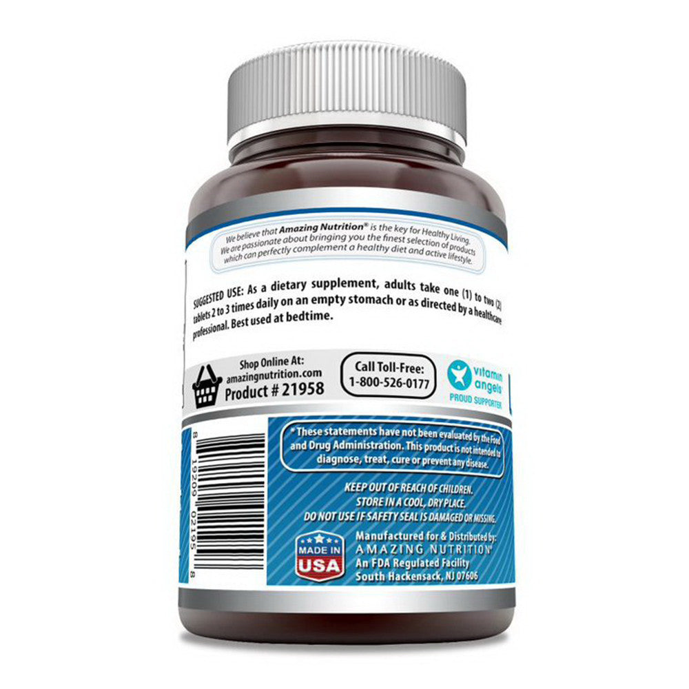 Amazing Formulas L Tryptophan 1000 Mg Dietary Supplement Tablets, 120 Ea
