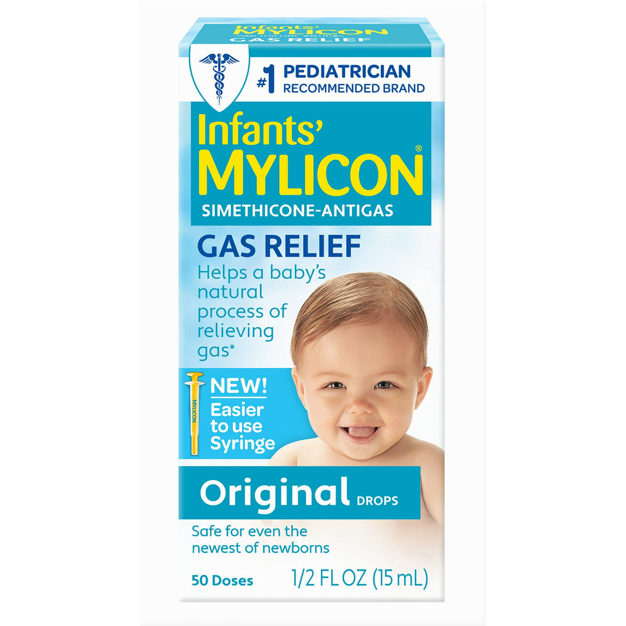 Mylicon Infant Drops Anti Gas Relief Original Formula For Babys, 0.5 Oz