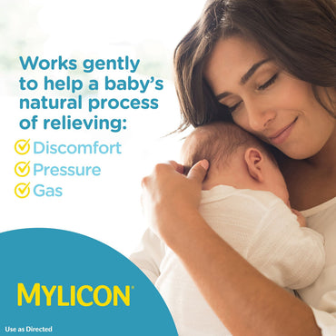 Mylicon Infants Drops Anti Gas Relief Dye Free Formula For Babys, 0.5 Oz