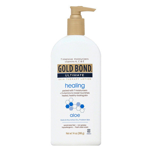 Gold Bond Ultimate Healing Skin Therapy Lotion, Fresh Clean Scent - 14 Oz