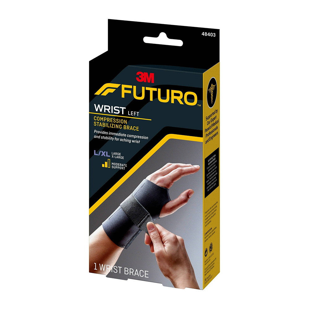 Futuro Energizing Left Hand Wrist Support, Large/X Large - 1 Ea