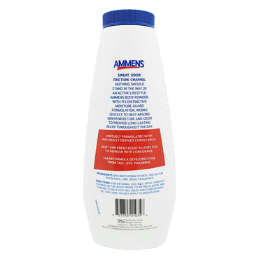 Ammens Original Body Powder, Talc Free Formula, 11 Oz
