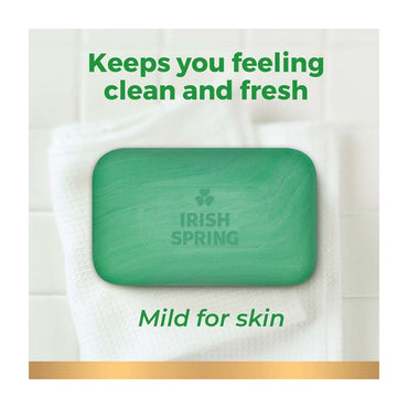 Irish Spring Icy Blast Deodorant Bar Soap - 3.75 Oz, 8 Pack