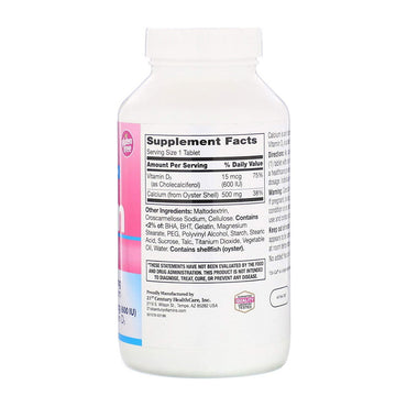 21st Century Calcium 500 Plus D3 Plus Extra Tablets, 400 Ea