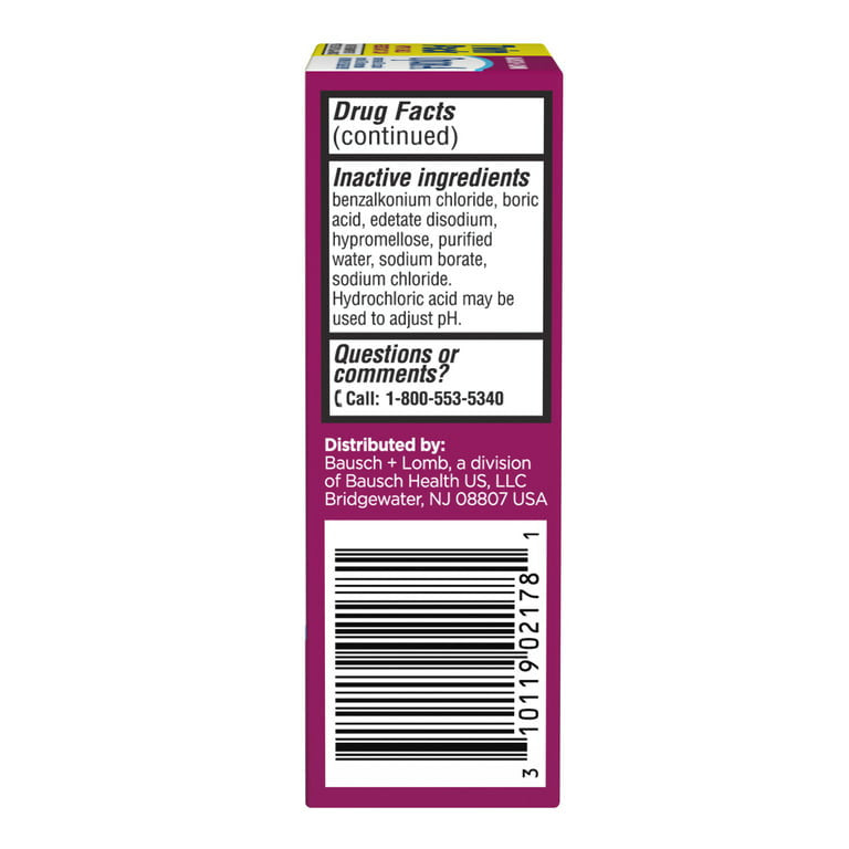 Opcon-A Eye Allergy Relief Drops, Twin Pack, 15 Ml