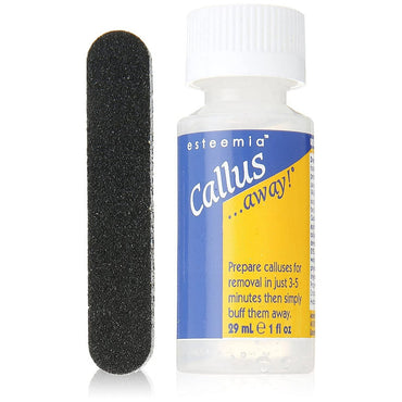 Esteemia Callus Away Removes Calluses In Minutes, Free File - 1 Oz