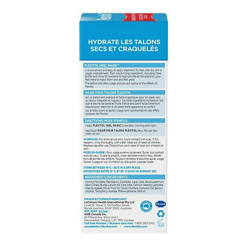 Flexitol Heel Magic Hydrates Dry and Cracked Heels, 2.5 Oz