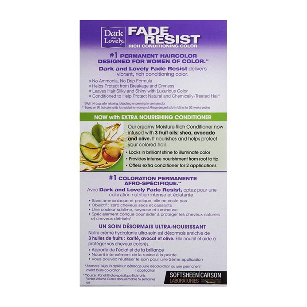 Softsheen Carson Dark And Lovely, Hair Color #373 Brown Sable - 1 Ea