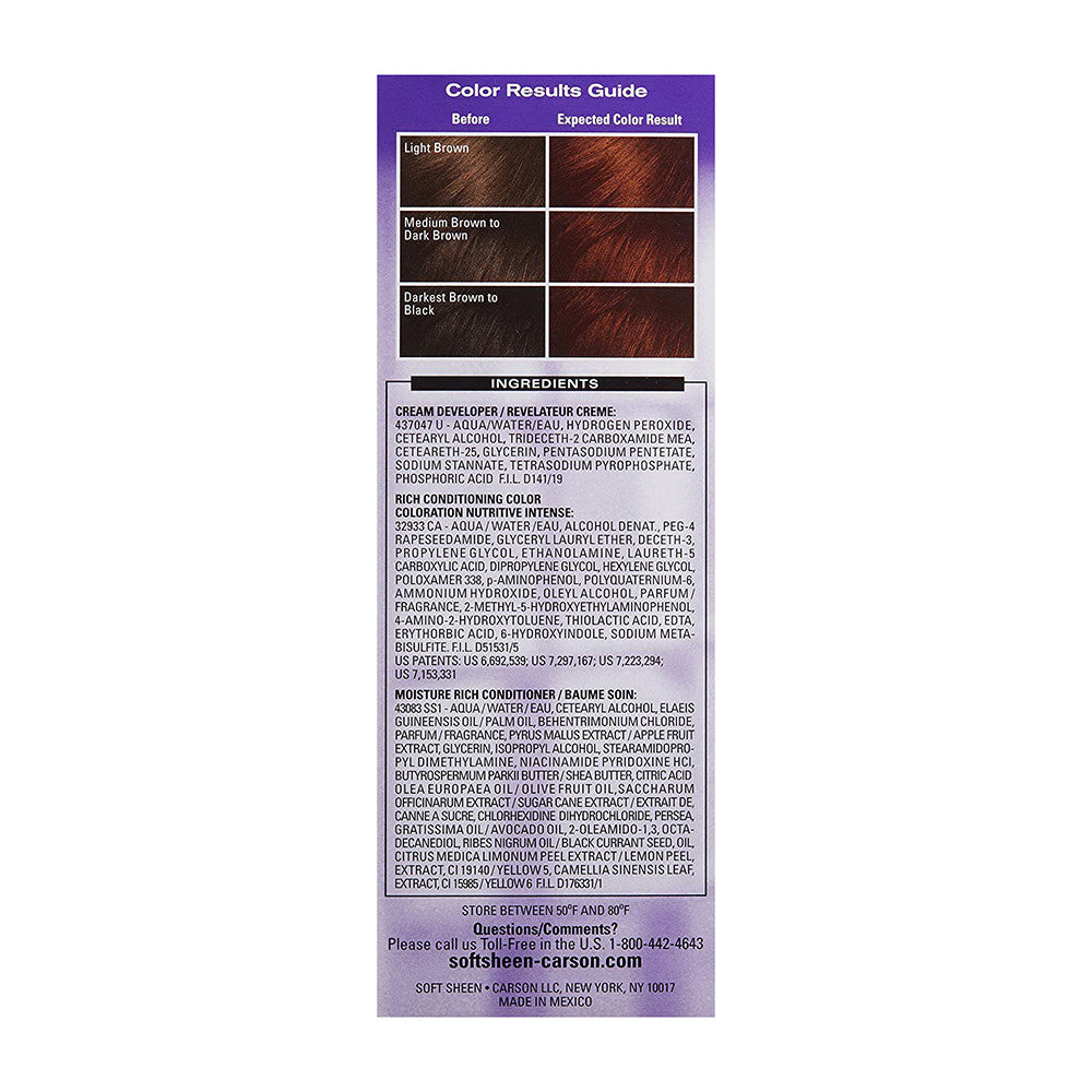Softsheen Carson Dark And Lovely Red Hot Rhythm Hair Color #376- 1 Ea