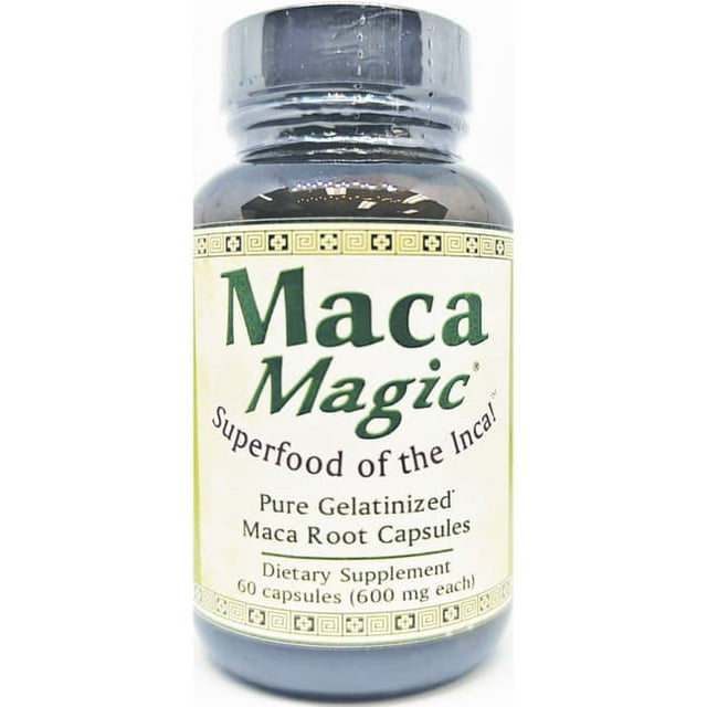 Maca Magic Organic Maca Capsules - 60 Ea