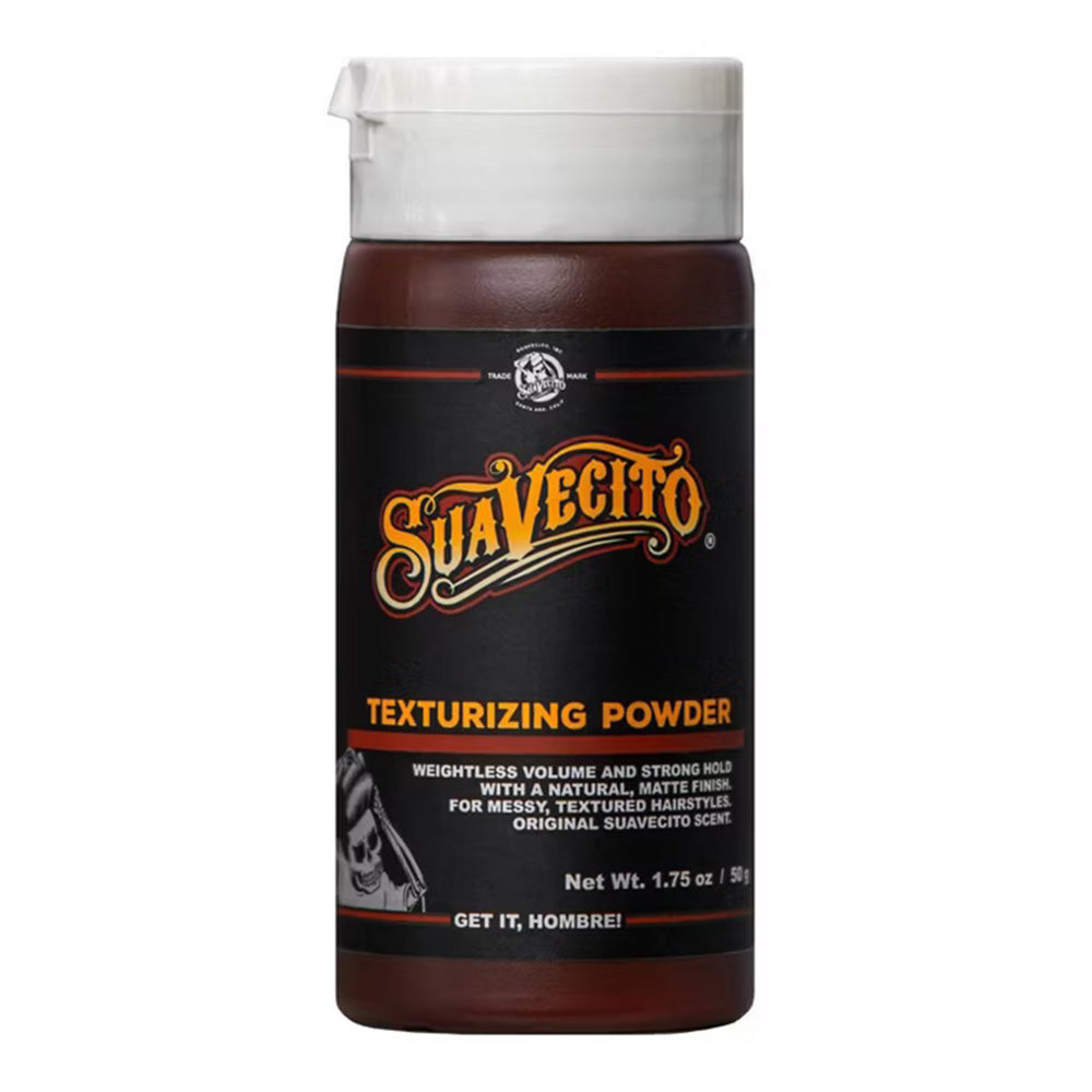 Suavecito Texturizing Hair Styling Powder with Strong Hold for All Hair Types 1.75Oz (50g)