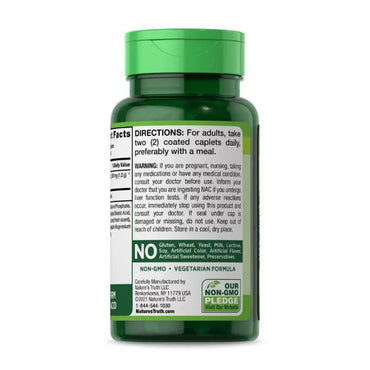 Natures Truth Nac N acetyl Cysteine 1200 Mg Capsules, 60 Ea